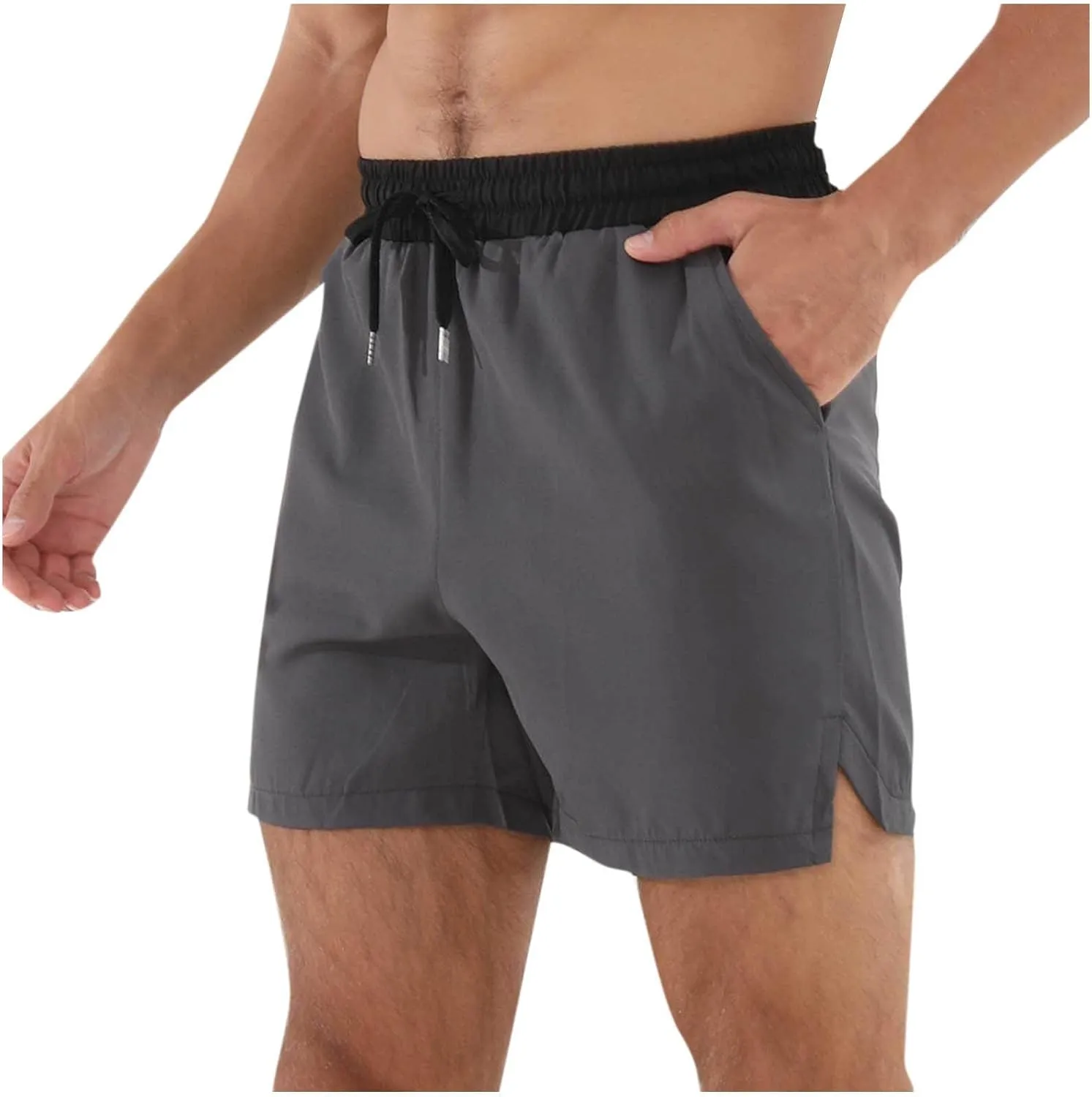 5 Inch Shorts Mens Workout Running Shorts Quick Dry Athletic Shorts Lightweight Gym Shorts Running Breathable Shorts