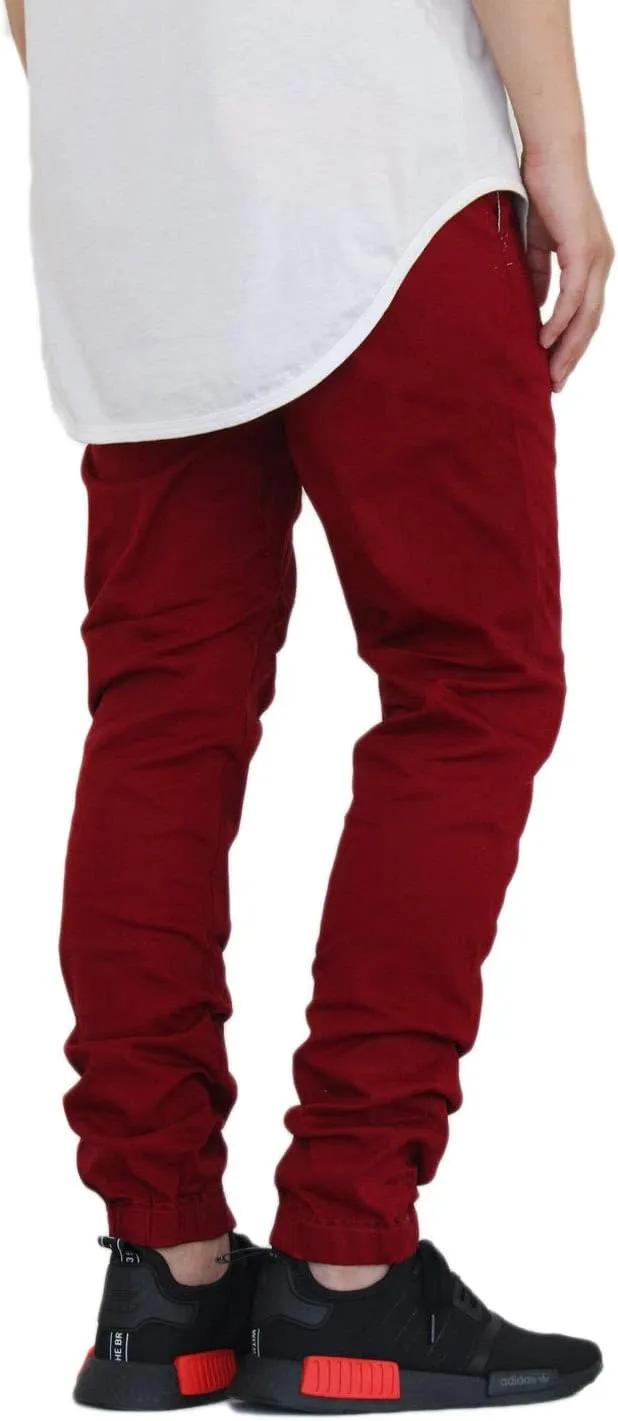 AIRNINE Men's Premium Twill Chino Jogger Pants S-5XL A876