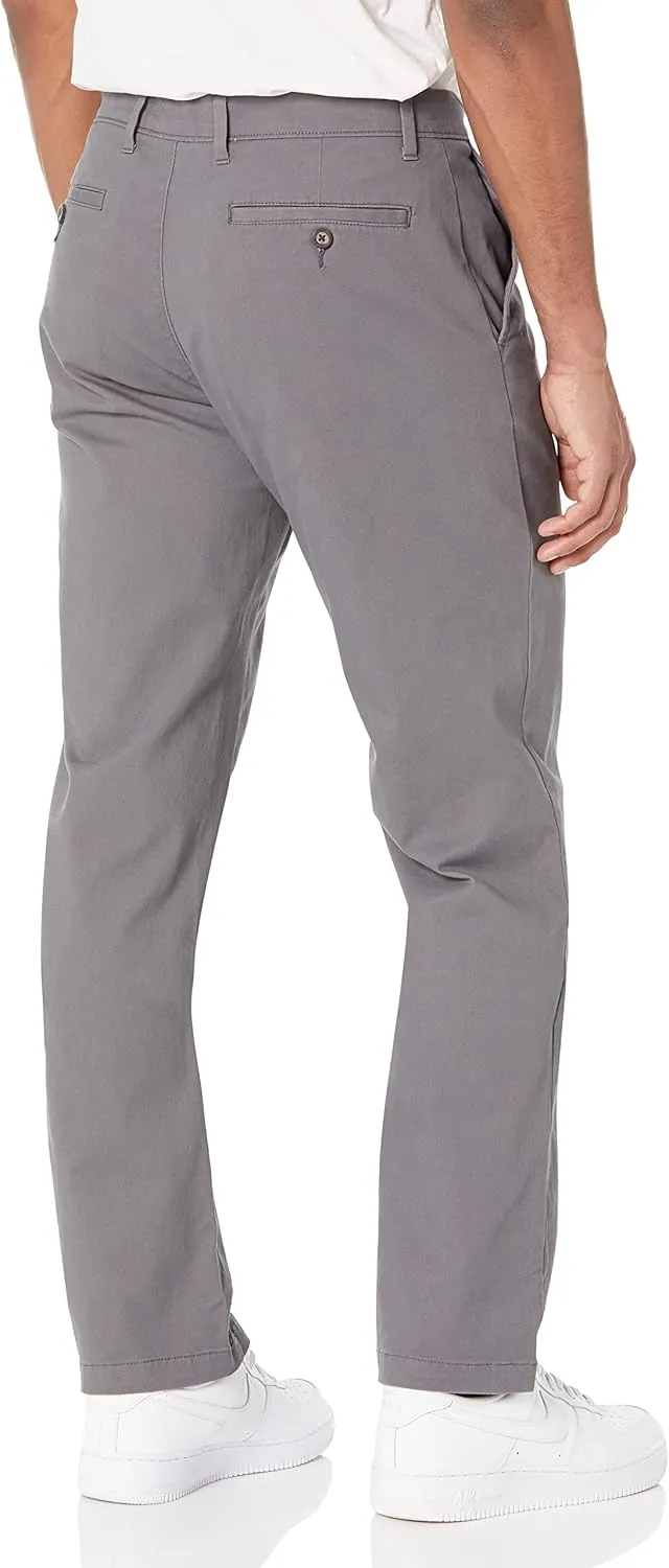 Amazon Essentials Mens Straight-Fit Casual Stretch Chino Pants