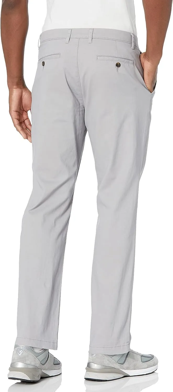 Amazon Essentials Mens Straight-Fit Casual Stretch Chino Pants