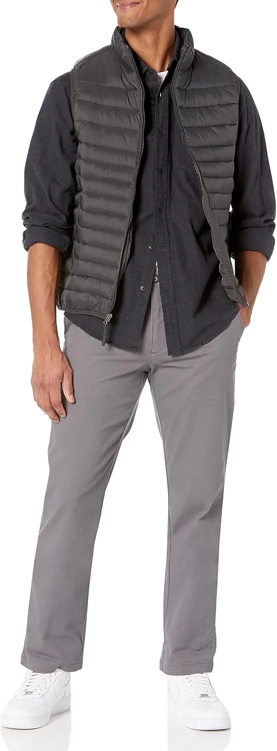 Amazon Essentials Mens Straight-Fit Casual Stretch Chino Pants
