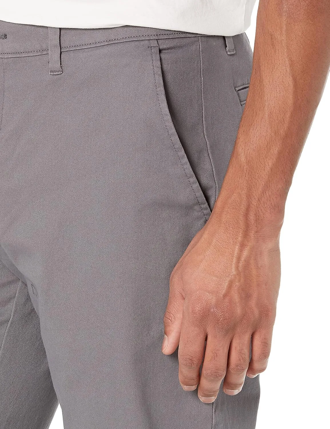 Amazon Essentials Mens Straight-Fit Casual Stretch Chino Pants