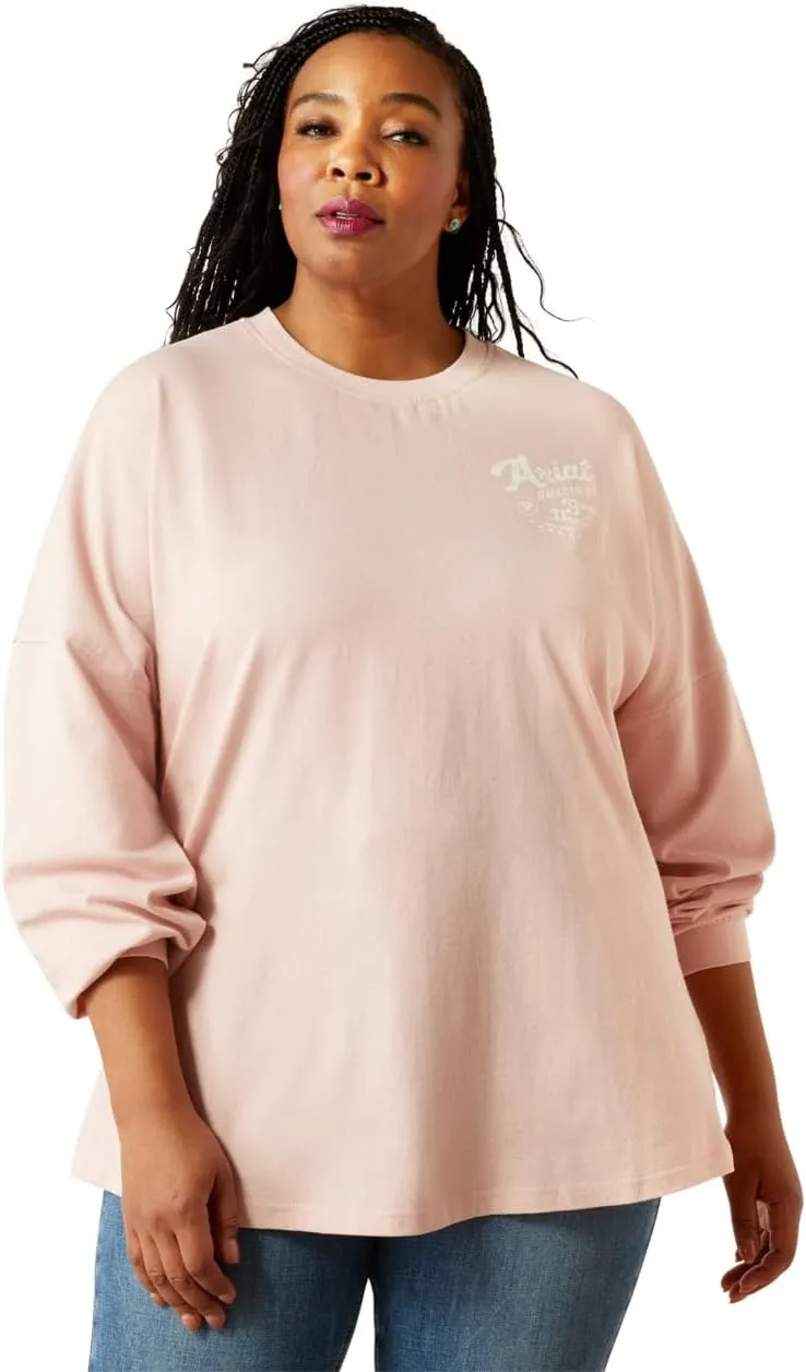 ARIAT Women's Canvas Oversized T-Shirt