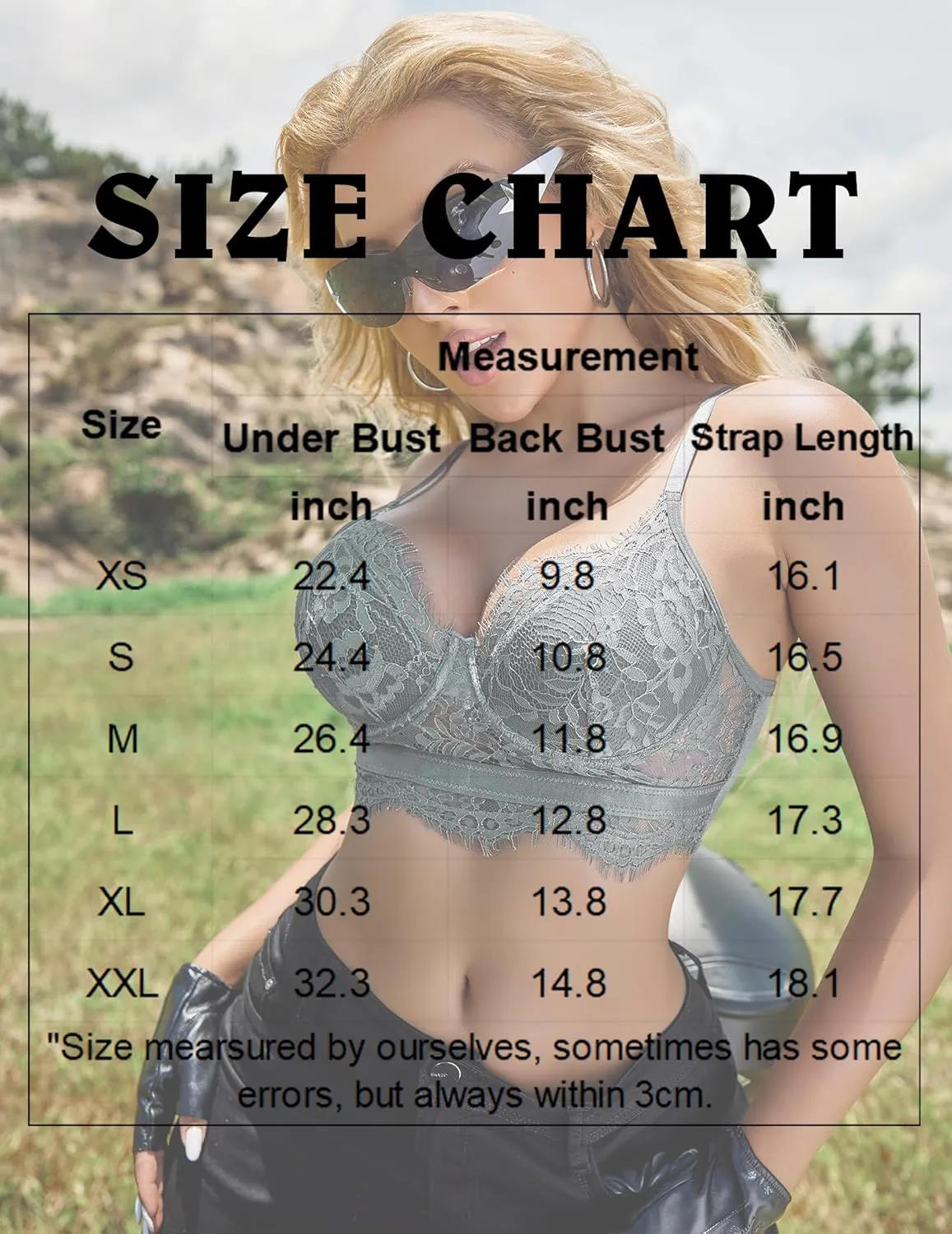 Avidlove Lace Bralettes for Women Y2k Strap Bustier Cami Top V Neck Camisole Lingerie