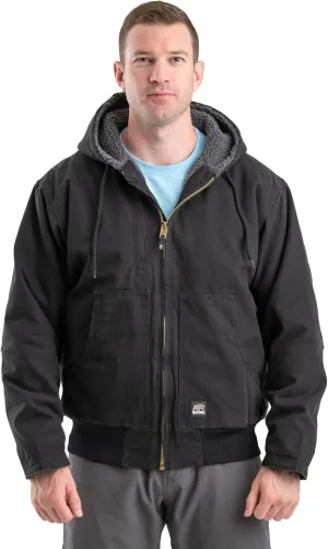 Berne Men's Flex180 Washed Hooded Jacket