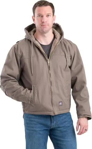 Berne Men's Heathered Modern Hooded Jacket