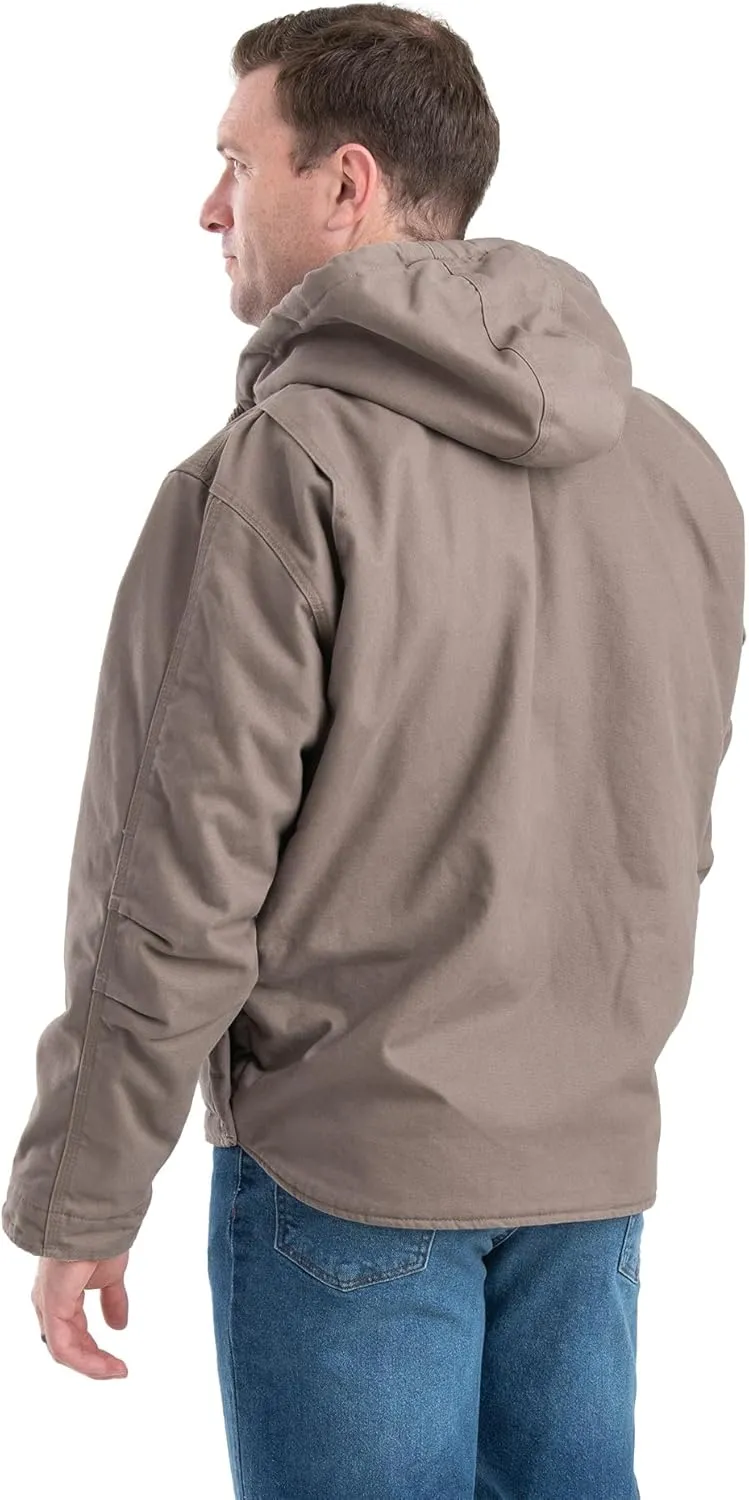 Berne Men's Heathered Modern Hooded Jacket