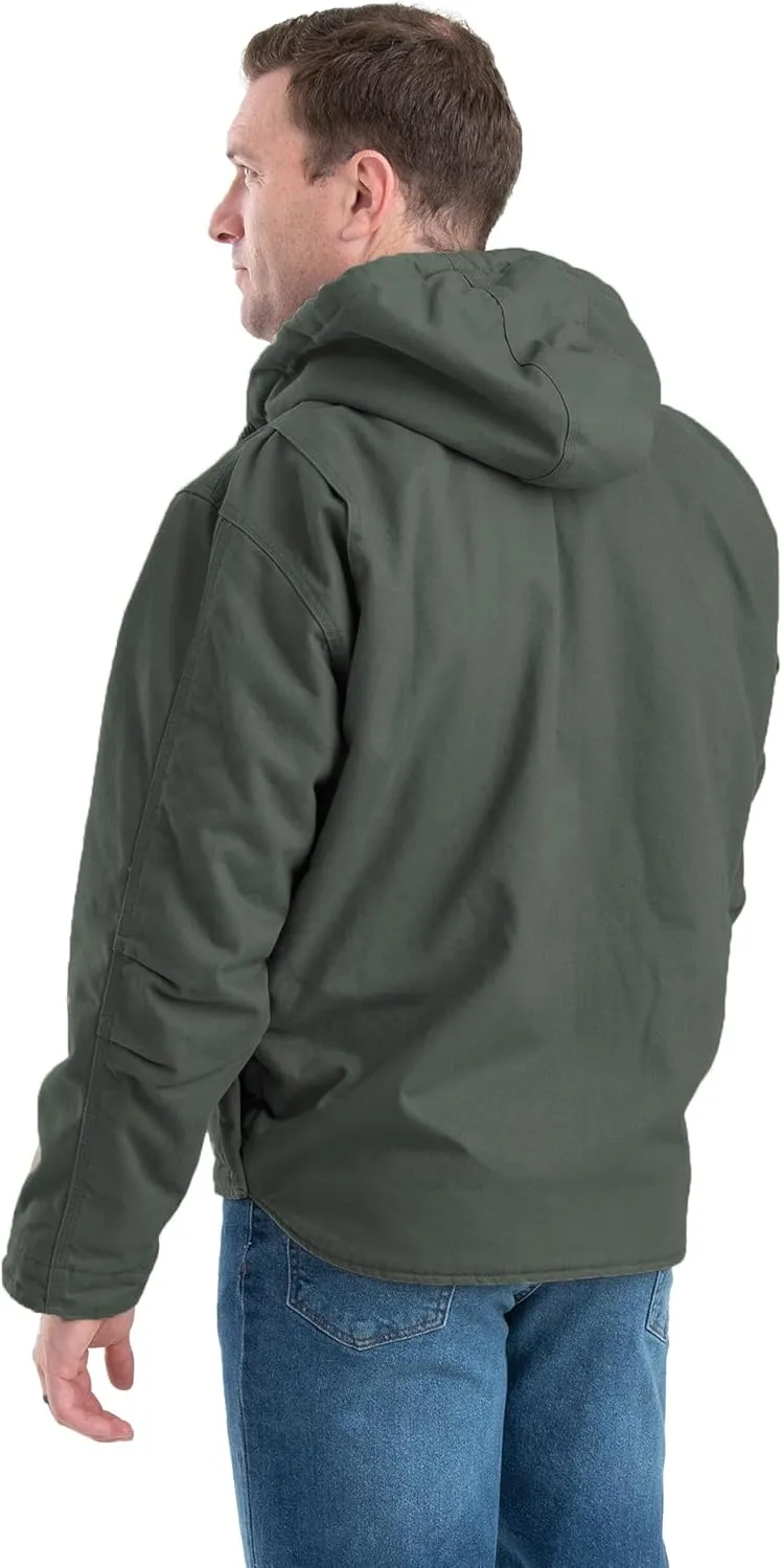 Berne Men's Heathered Modern Hooded Jacket