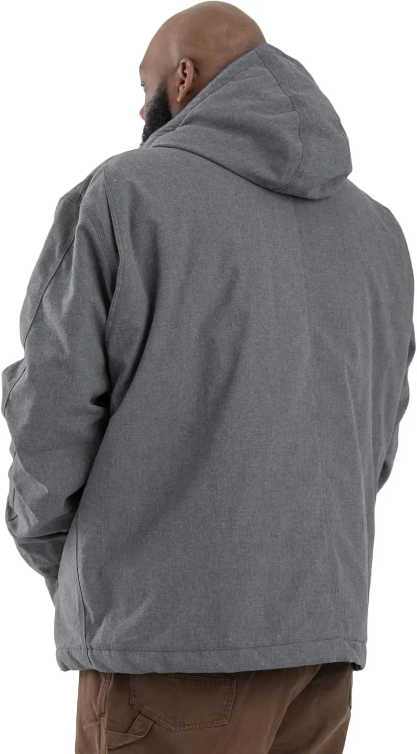 Berne Men's Heathered Modern Hooded Jacket