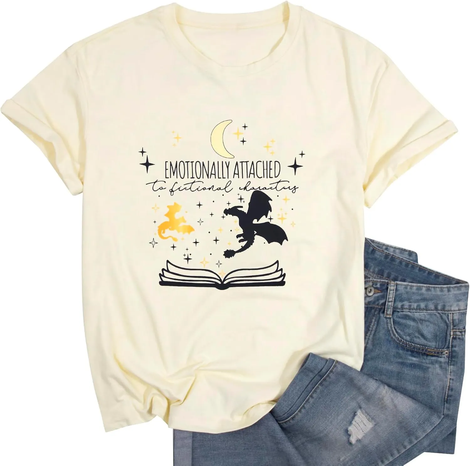 Book Oversized Shirt Women Funny Reading Shirts Book Fan Gift Tee Summer Casual Bookish Short Sleeve Tops
