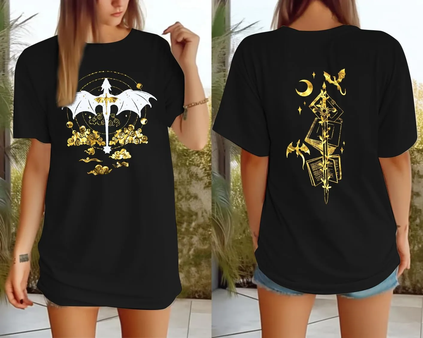 Book Oversized Shirt Women Funny Reading Shirts Book Fan Gift Tee Summer Casual Bookish Short Sleeve Tops