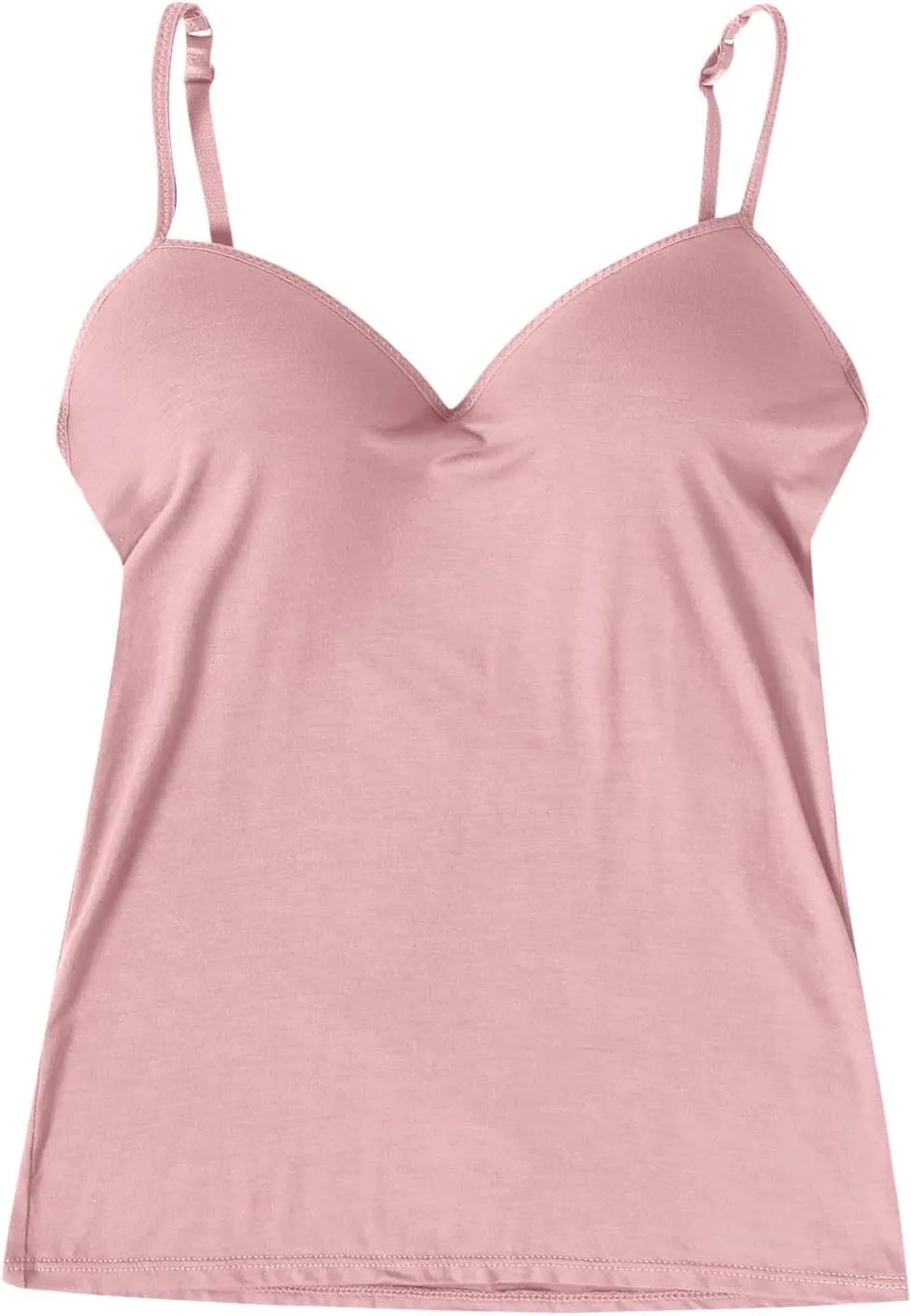 Built in Bra Camisole Tank Tops for Women Workout Layer Padded Yoga Shirts Summer Casual Spaghetti Strap Sexy Cami Top