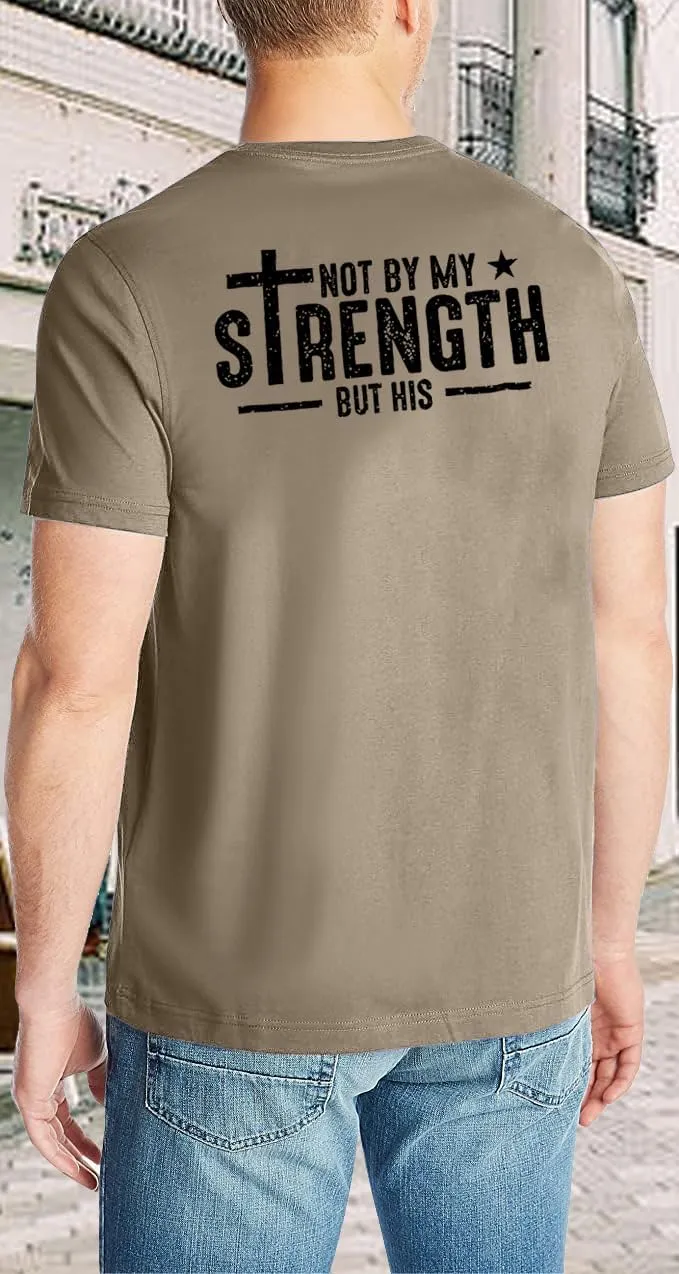 Christian Oversized Shirt for Men Faith Cross T Shirt Inspirational God Shirt Religious Sayings Tee Tops