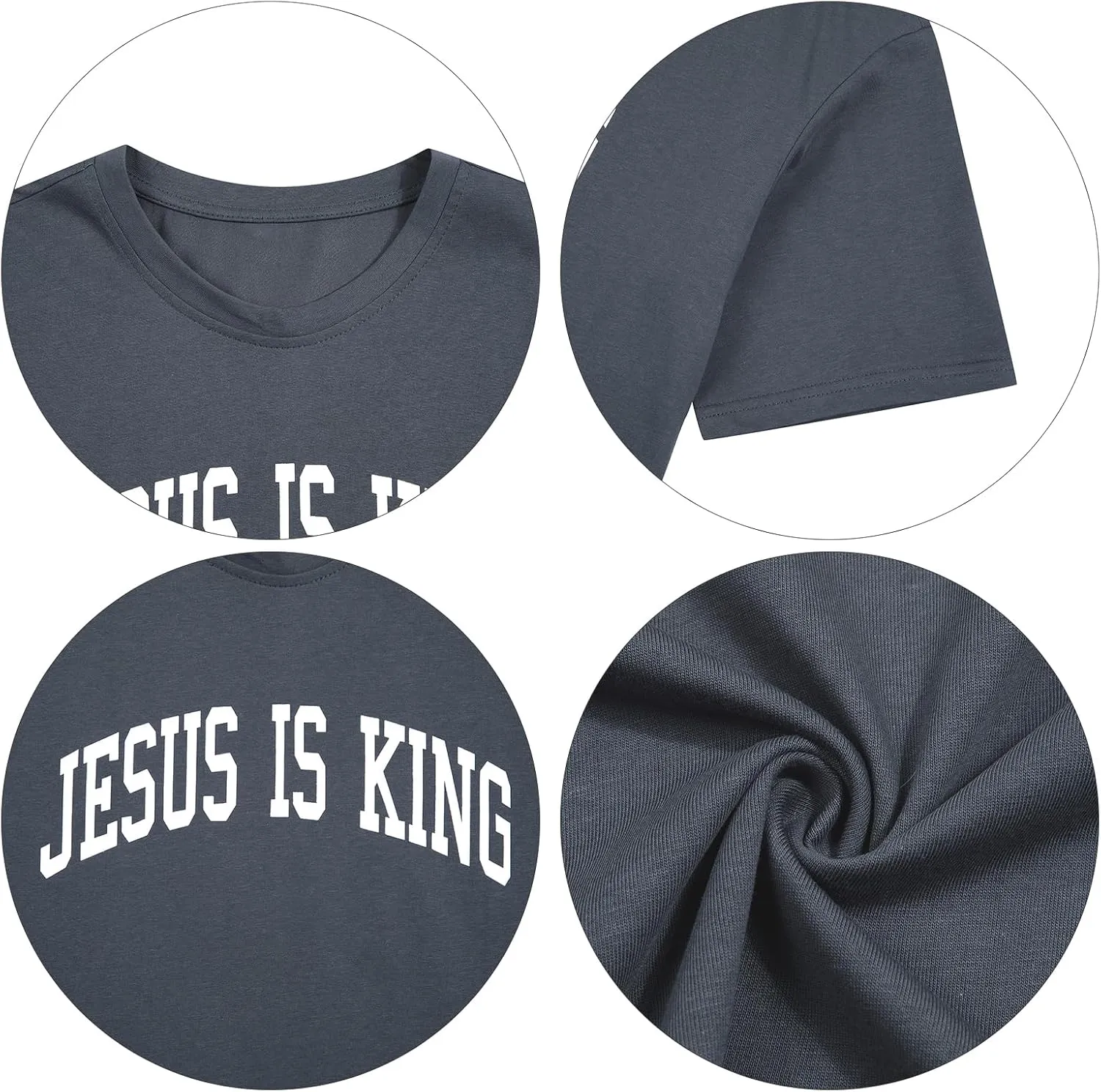 Christian Oversized Shirt Women Created with a Purpose Shirts Bible Verse Tee You are Beautiful Inspirational Tops