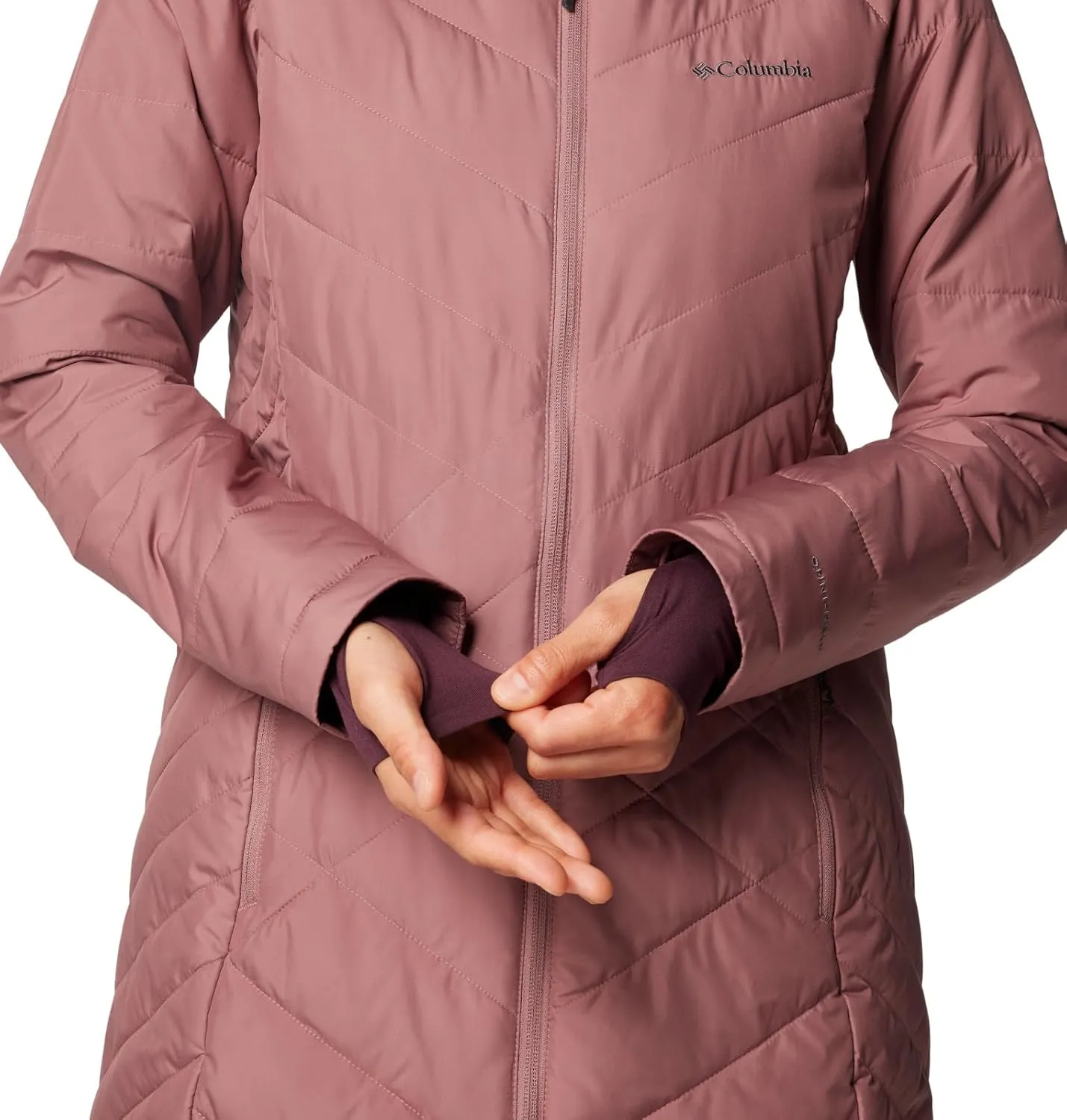 Columbia Women's Heavenly Long Hooded Jacket