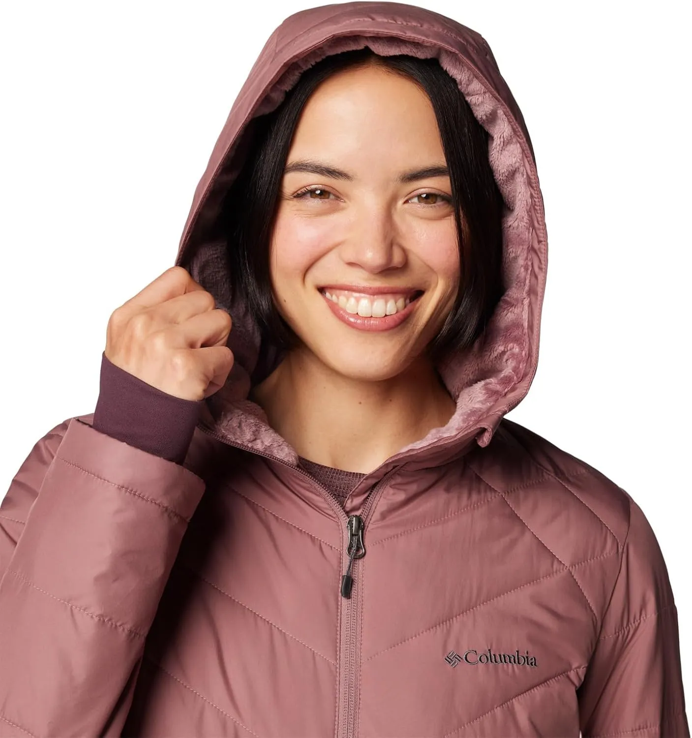 Columbia Women's Heavenly Long Hooded Jacket