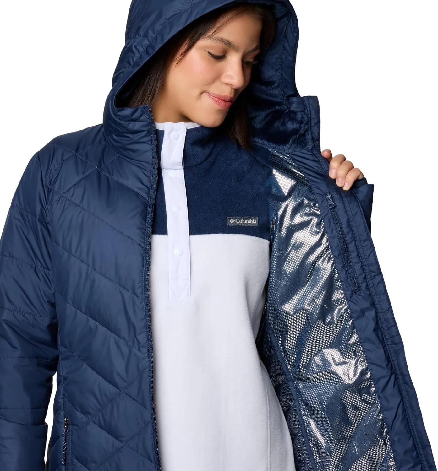 Columbia Women's Heavenly Long Hooded Jacket