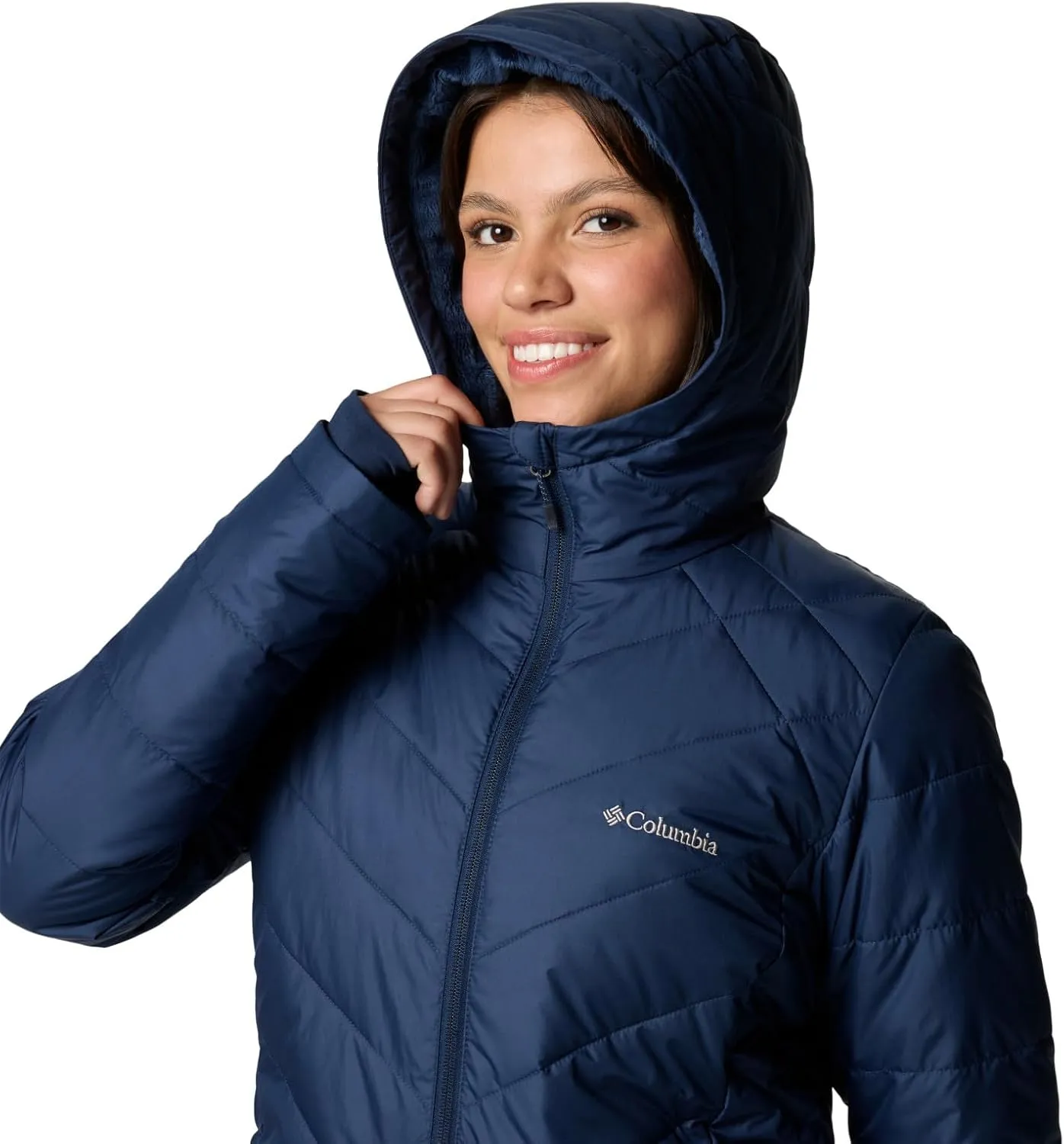 Columbia Women's Heavenly Long Hooded Jacket