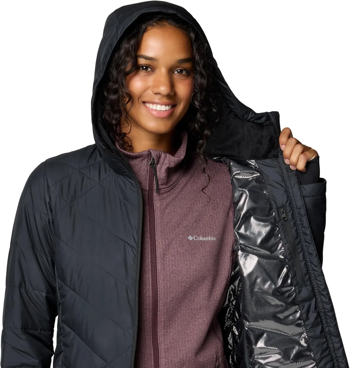 Columbia Women's Heavenly Long Hooded Jacket
