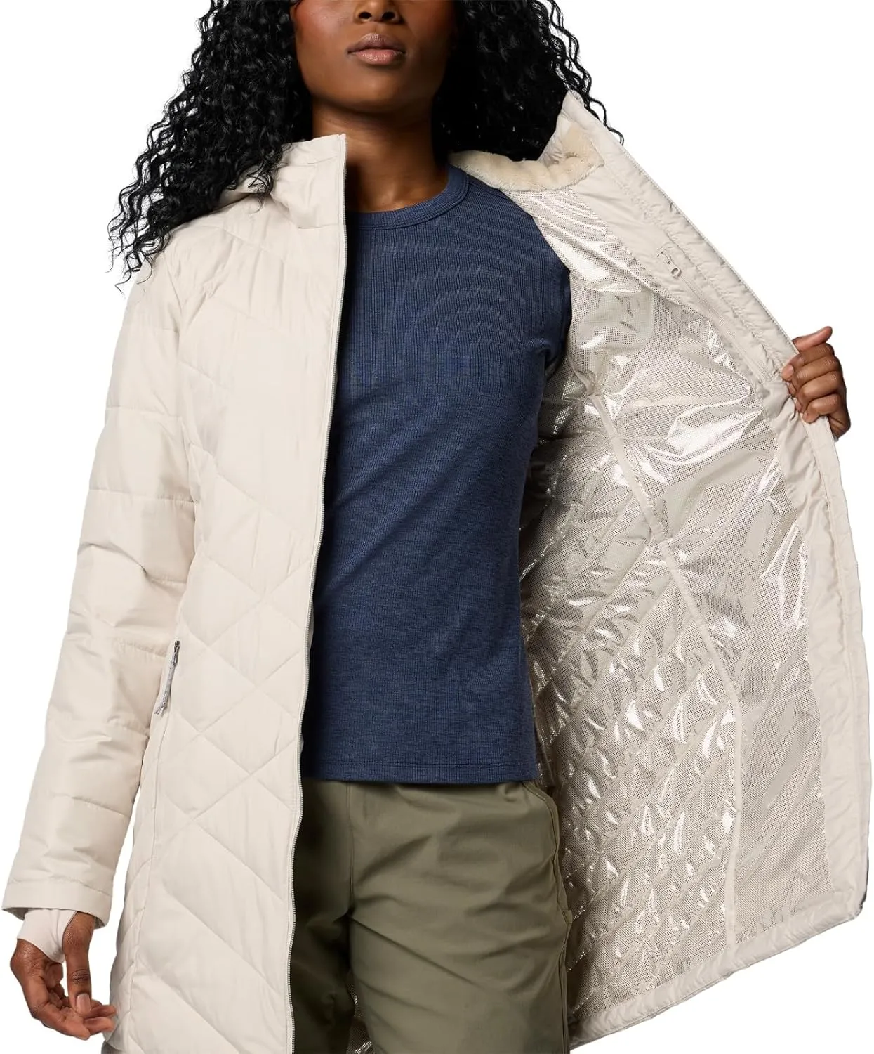 Columbia Women's Heavenly Long Hooded Jacket