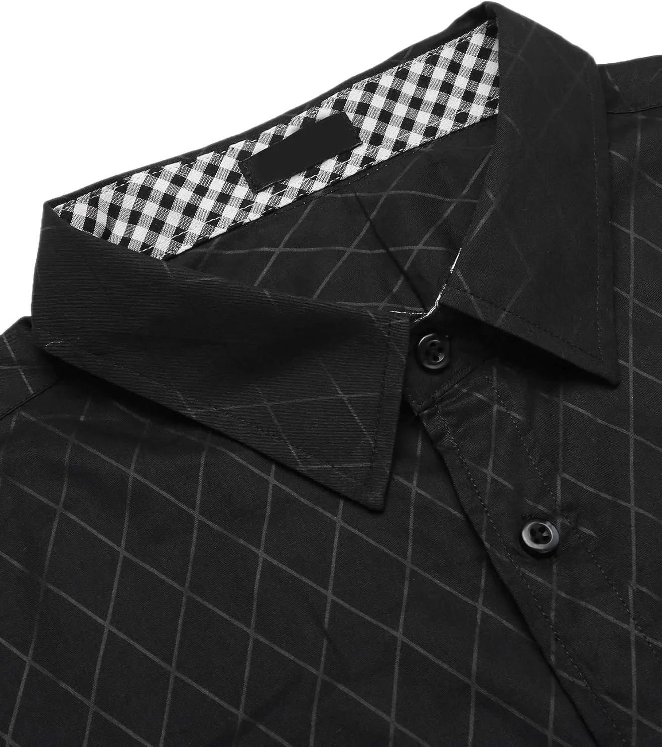 COOFANDY Men's Business Dress Shirt Long Sleeve Slim Fit Casual Button Down Shirt