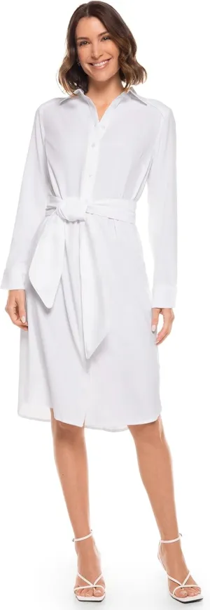 Coolibar UPF 50  Womens Kitts Shirt Dress - Sun Protective
