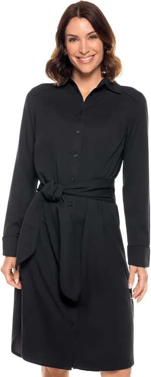 Coolibar UPF 50  Womens Kitts Shirt Dress - Sun Protective
