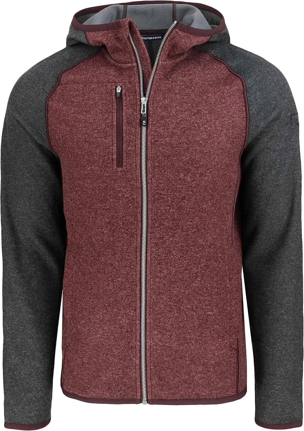 Cutter & Buck Mainsail Full Zip Hooded Mens Jacket