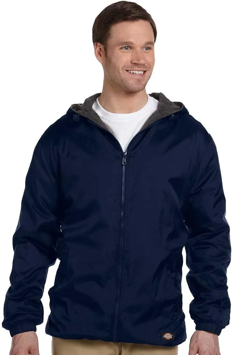 Dickies mens Fleece-lined Hooded Jacket