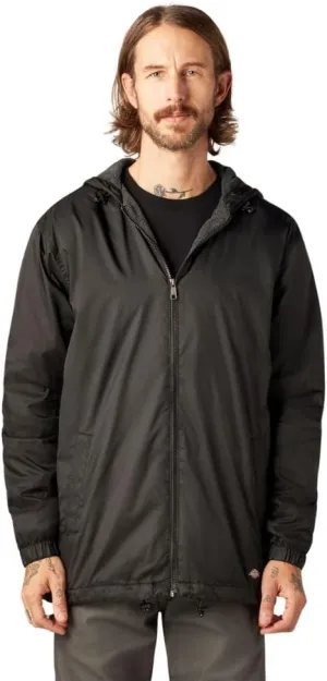 Dickies Men's Fleece Lined Hooded Jacket