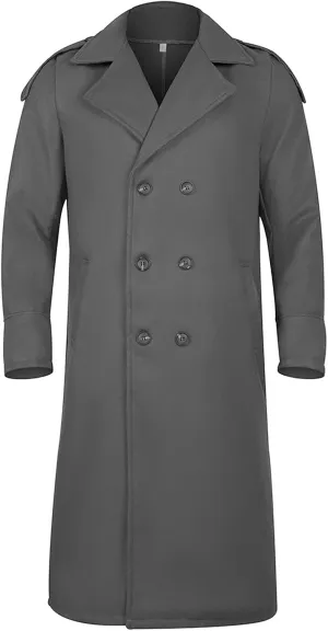 Duster Coat Print Lapel Button Down Long Sleeve Long Cardigan Windbreaker Loose Winter and Autumn Coat Jackets For