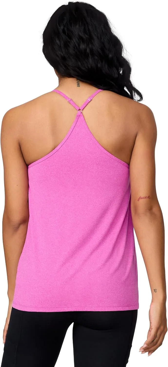 Free Country Women's Microtech® Chill B Cool V-Neck Cami Top with Built-in Bra