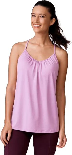 Free Country Women's Microtech® Chill B Cool V-Neck Cami Top with Built-in Bra