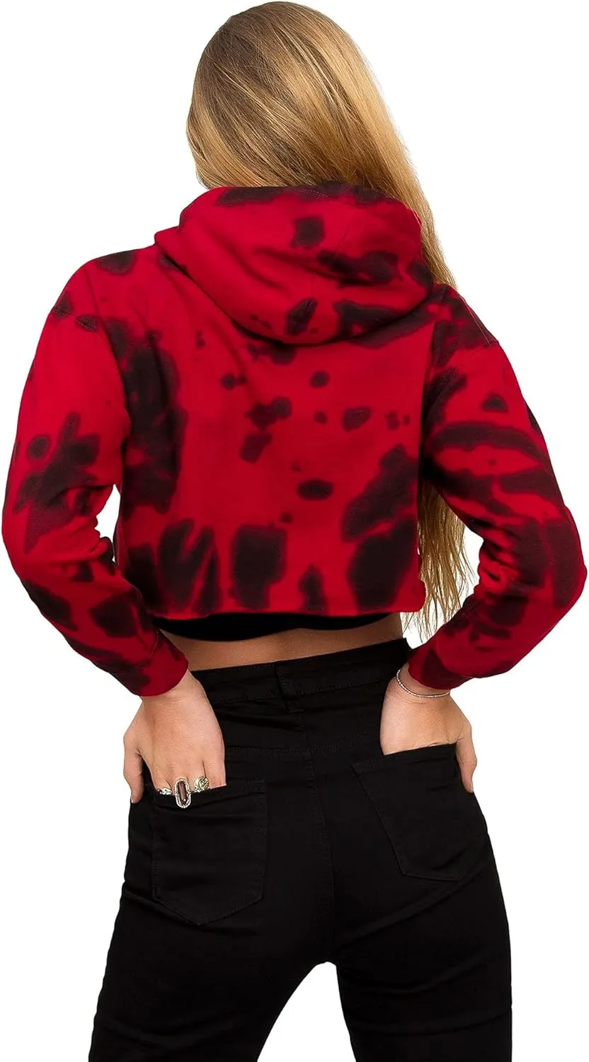 G-Style USA Women's Long Sleeve Crop Top Hoodie