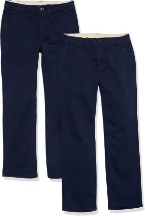 GAP Boys' 2-Pack Chino Pants