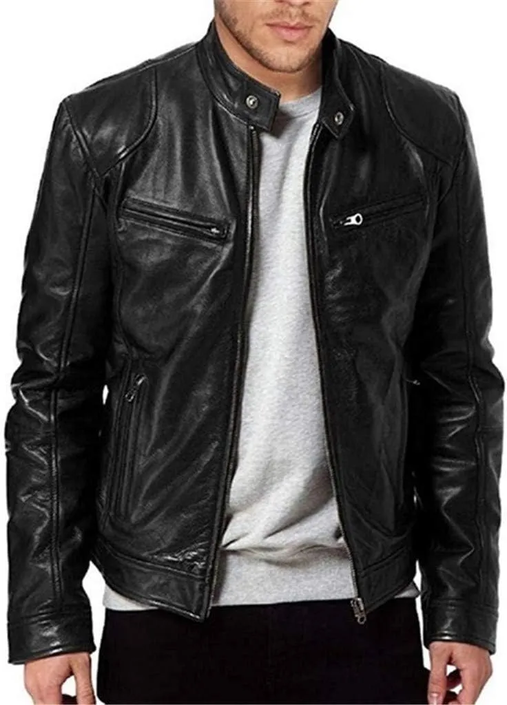 LCMTWX Men's Thick Thermal Winter Jacket Leisure Plus Size Hat Zip Pockets Cotton-Padded Warm Soft Hooded Mens Puffer