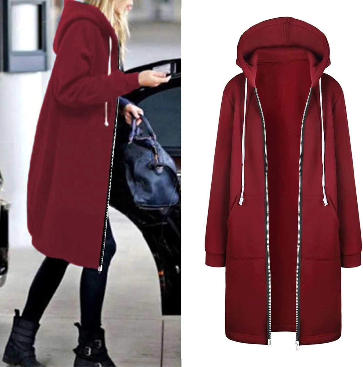 LCMTWX Womens Winter Coat Casual Suit Collar Printed Pocket Jacket Peacoat Womens Coat Coat for Women Coat for