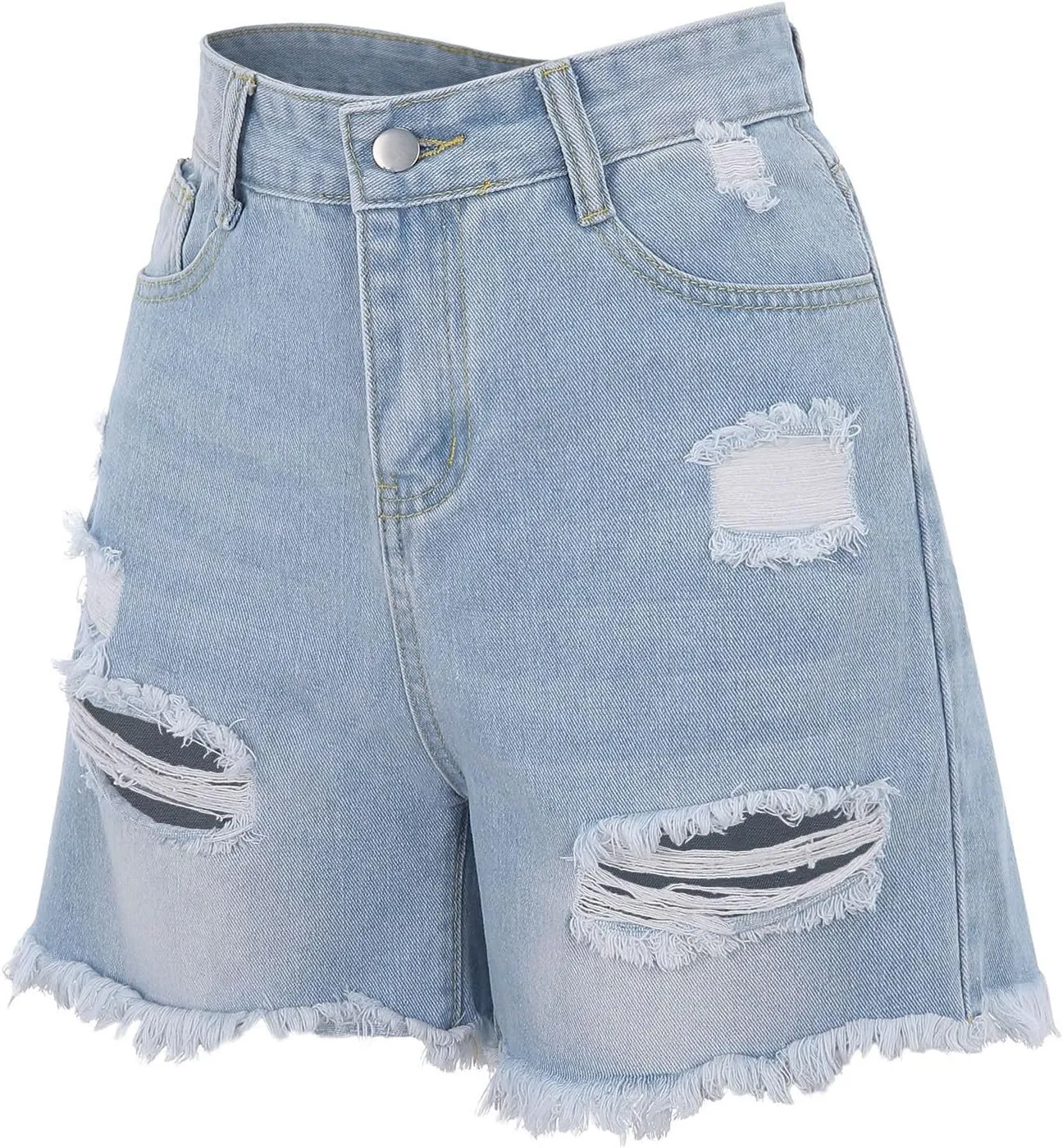 Lounge Shorts Women Jeans High Waisted Plus Size Stretchy Jeans Shorts for Women Pole Trendy Clothes Girls Denim