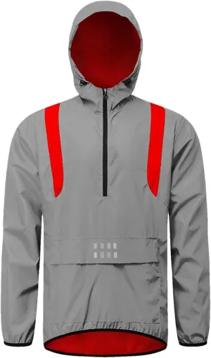Men's And Women's Spring And Winter Fully Reflective Cycling Jackets Soft Breathable Quick Dry Motorcycle Jackets