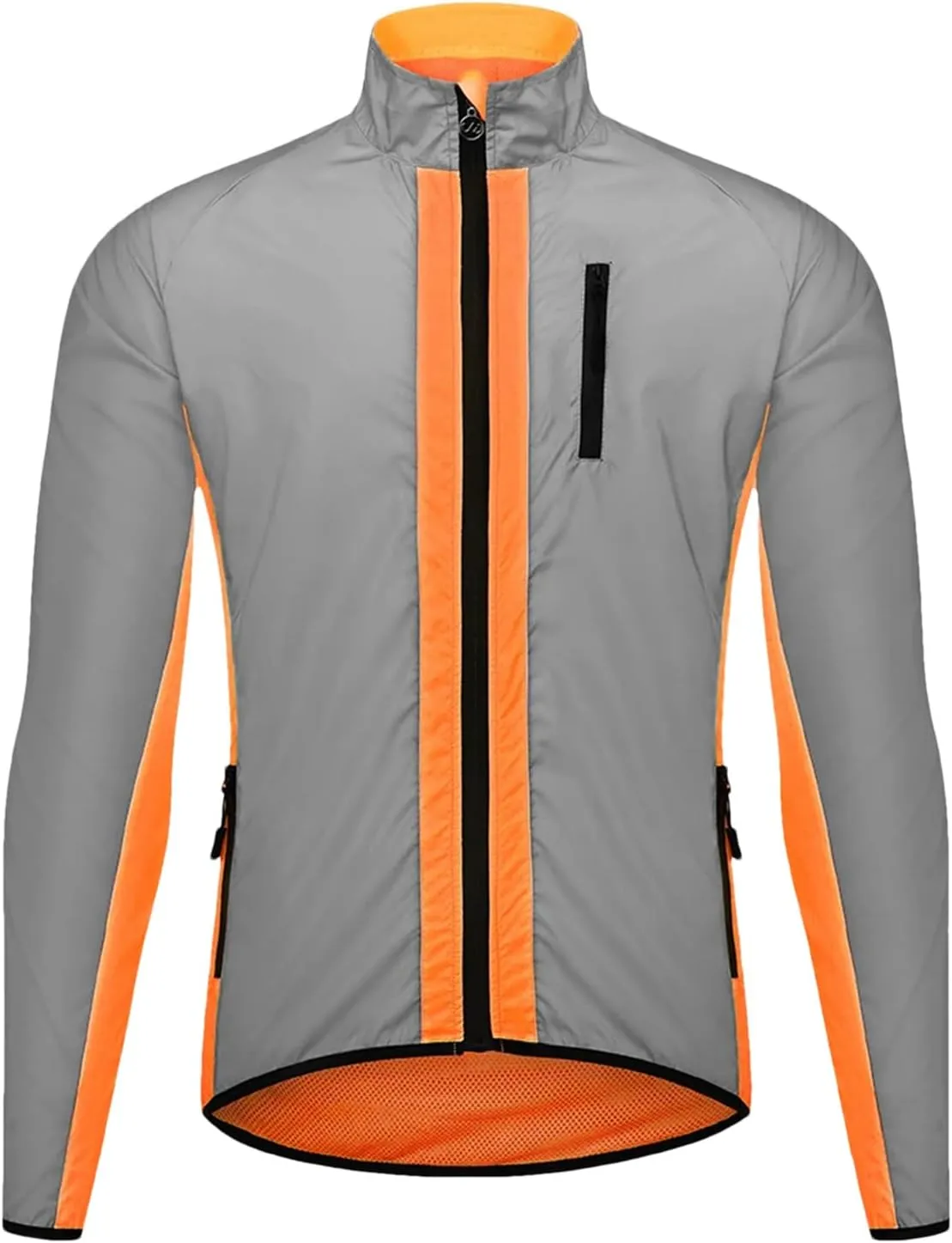 Men's And Women's Spring And Winter Fully Reflective Cycling Jackets Soft Breathable Quick Dry Motorcycle Jackets