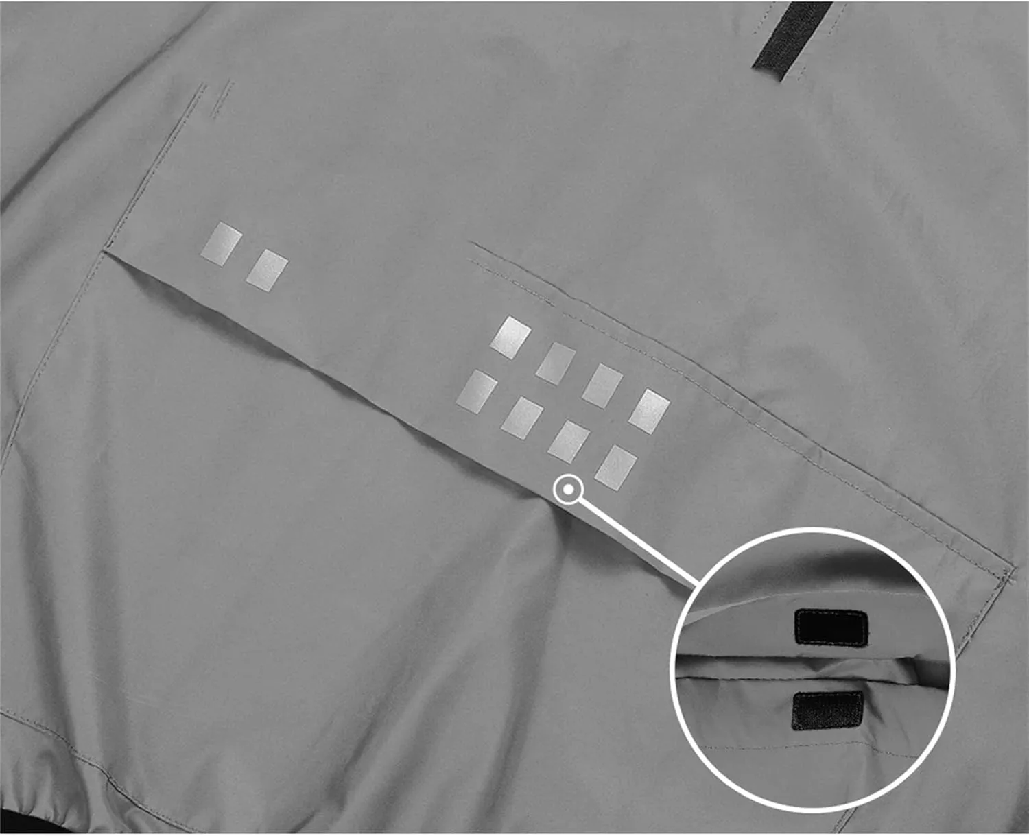 Men's And Women's Spring And Winter Fully Reflective Cycling Jackets Soft Breathable Quick Dry Motorcycle Jackets