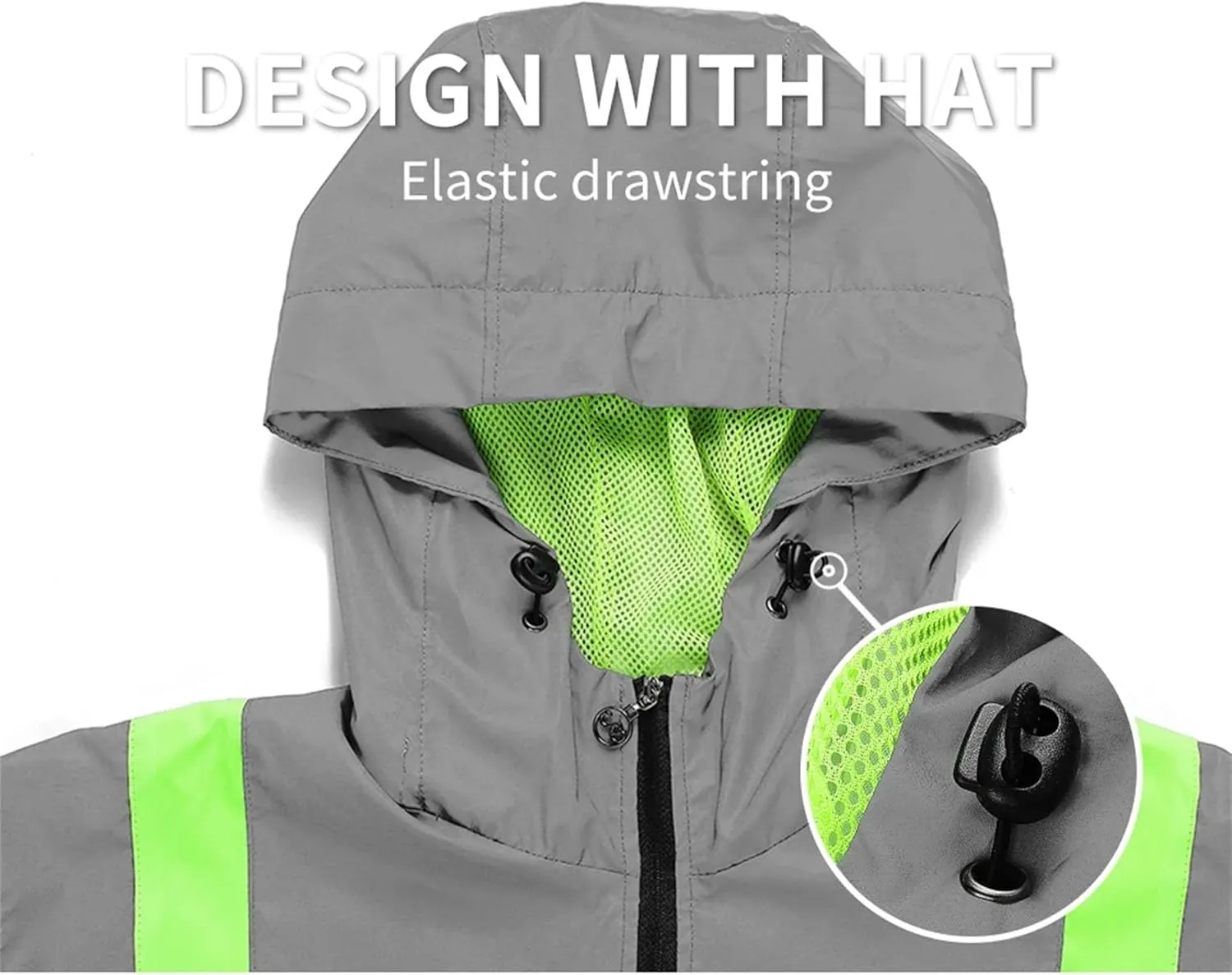 Men's And Women's Spring And Winter Fully Reflective Cycling Jackets Soft Breathable Quick Dry Motorcycle Jackets