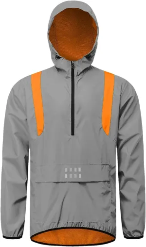 Men's And Women's Spring And Winter Fully Reflective Cycling Jackets Soft Breathable Quick Dry Motorcycle Jackets