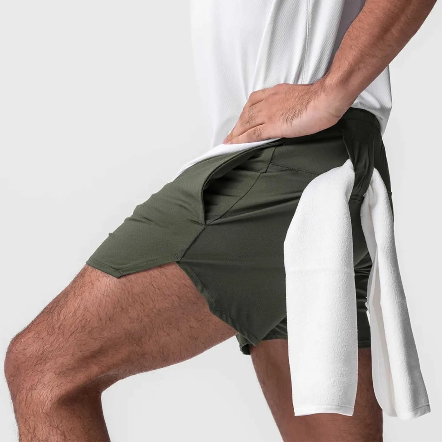 Mens Low Rise Split Shorts Quick Dry Gym Workout Shorts Boxers Shorts Cotton Sleep Shorts Running Athletic Shorts