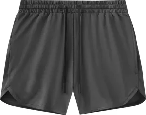 Mens Low Rise Split Shorts Quick Dry Gym Workout Shorts Boxers Shorts Cotton Sleep Shorts Running Athletic Shorts