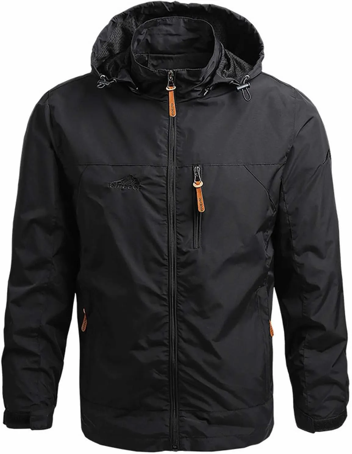 Mens Raincoat Suit Mountaineering Suit Coat Windbreaker Outdoor Sports Jacket Men Mens Rain Jackets Mens Coat Men