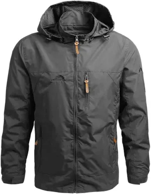 Mens Raincoat Suit Mountaineering Suit Coat Windbreaker Outdoor Sports Jacket Men Mens Rain Jackets Mens Coat Men