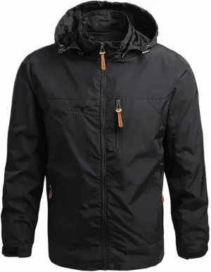 Mens Raincoat Suit Mountaineering Suit Coat Windbreaker Outdoor Sports Jacket Men Mens Rain Jackets Mens Coat Men