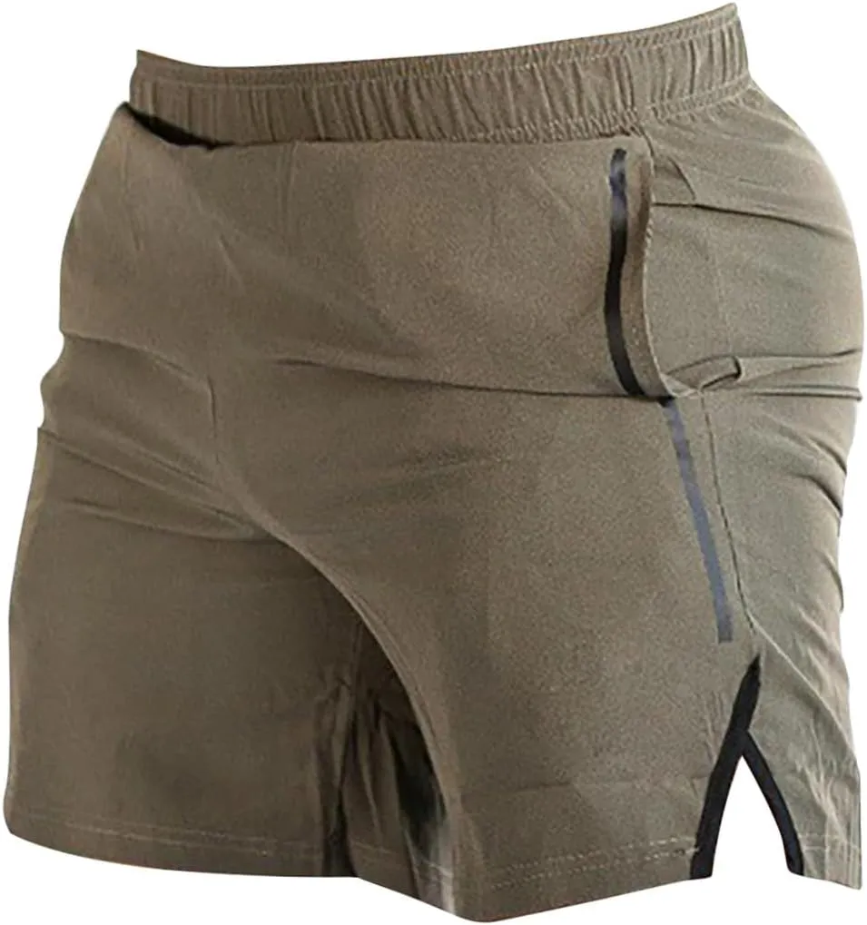 Mens Running Shorts Quick Dry Shorts Basketball Sports Gym Shorts Active 5 Inches Shorts Lightweight Gym Shorts