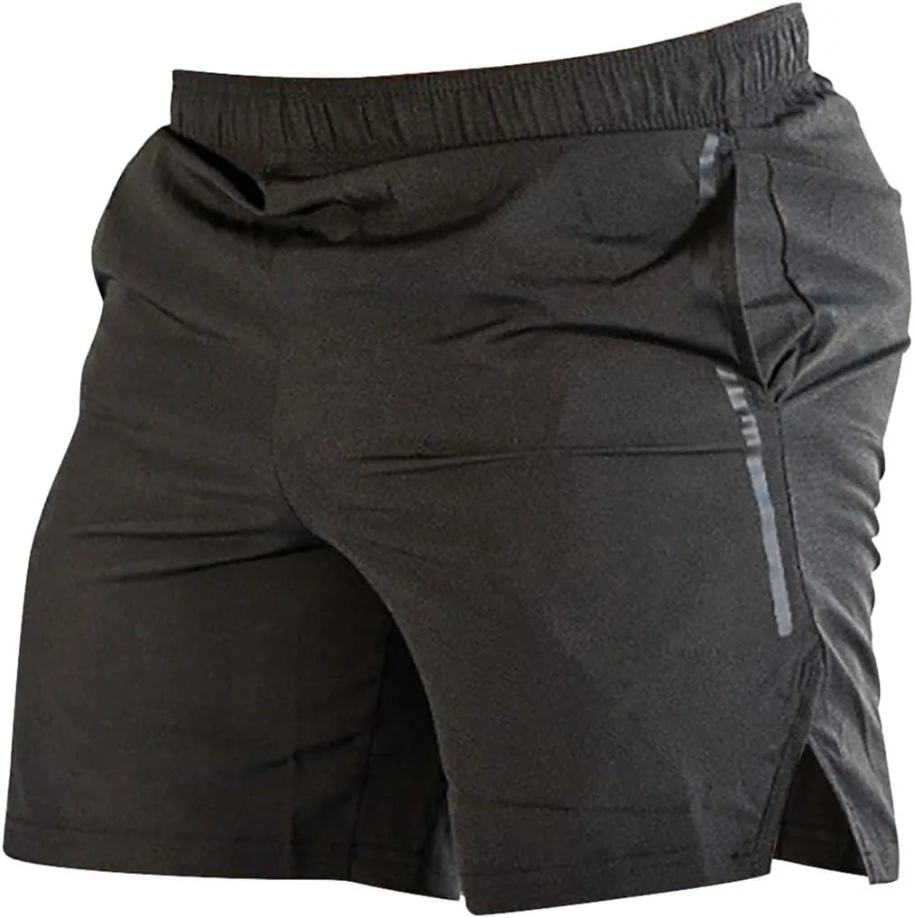 Mens Running Shorts Quick Dry Shorts Basketball Sports Gym Shorts Active 5 Inches Shorts Lightweight Gym Shorts
